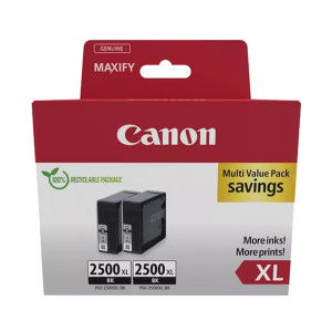 CANON CARTUCCIA INK PGI-2500XL NERO CONF DOPPIA COD. 9254B011