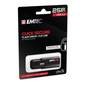 EMTEC MEMORIA B120 CLICKSECURE 256GB COD. ECMMD256GB123
