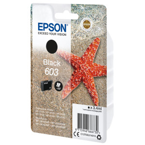 CARTUCCIA DI INCHIOSTRO EPSON NERO SERIE 603 STELLA MARINA COD. C13T03U14010