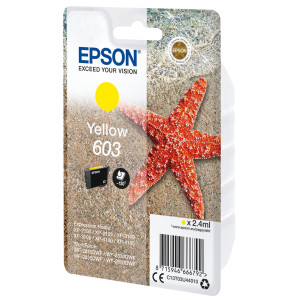 CARTUCCIA DI INCHIOSTRO EPSON GIALLO SERIE 603 STELLA MARINA COD. C13T03U44010