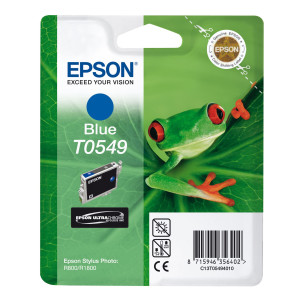 CARTUCCIA HI-GLOSS BLU STYLUS PHOTO R800 R1800 BLISTER CON RS COD. C13T05494010