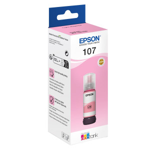 EPSON CARTUCCIA ECOTANK 107 MAGENTA CHIARO COD. C13T09B640