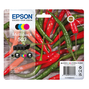 EPSON MULTIPACK 503 PEPERONCINO BK/C/M/Y COD. C13T09Q64010
