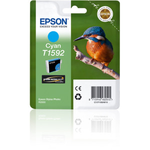 CARTUCCIA CIANO EPSON ULTRACHROME HI-GLOSS SERIE MARTIN PESCATORE TAGLIA XL COD. C13T15924010