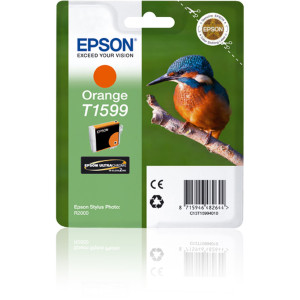 CARTUCCIA ARANCIO EPSON ULTRACHROME HI-GLOSS SERIE MARTIN PESCATORE TAGLIA XL COD. C13T15994010