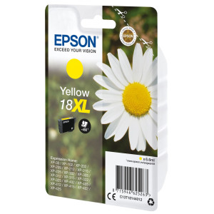 CARTUCCIA GIALLO EPSON CLARIA HOME SERIE 18XL/MARGHERITA IN CONFEZIONE BLISTER R COD. C13T18144012