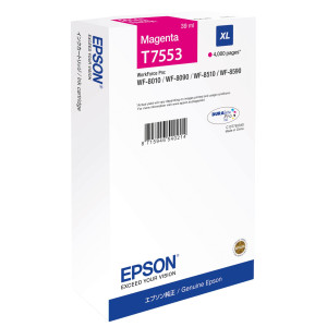 TANICA INCHIOSTRO A PIGMENTI MAGENTA EPSON DURABRITE ULTRA,XL WF-8XXX COD. C13T75534N
