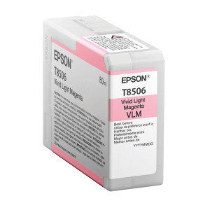 EPSON CARTUCCIA VIVID LIGHT MAGENTA T85060N ULTRACHROME HD INK 80ML COD. C13T85060N