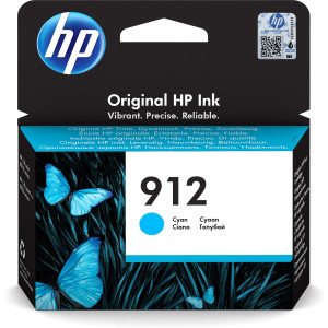 CARTUCCIA INCHIOSTRO CIANO HP 912 PER HP OFFICEJET 8000 SERIE COD. 3YL77AE