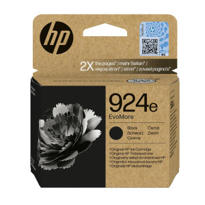 HP CARTUCCIA INK NERO_ 924E EVOMORE_1.000 PAG COD. 4K0V0NE