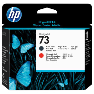 TESTINA DI STAMPA HP 73, NERO OPACO E ROSSO CHROMATIC COD. CD949A