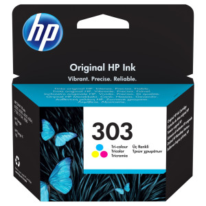 CARTUCCIA A GETTO D'INCHIOSTRO HP 303 TRICROMIA COD. T6N01AE