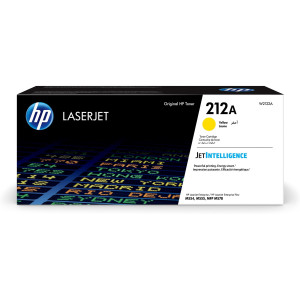 CARTUCCIA TONER GIALLO 212A PER HP LASER JET ENTERPRISE M554-M555-MFP M578 SERIE COD. W2122A