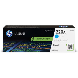 HP CARTUCCIA TONER ORIGINALE CIANO LASERJET HP 220A_1.800 PAG COD. W2201A