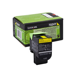 TONER 702HY RETURN PROGRAM AD ALTA RESA GIALLO COD. 70C2HY0