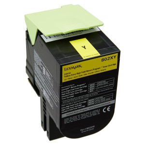 TONER 802XY GIALLO RETURN PROGRAM ALTISSIMA RESA COD. 80C2XY0