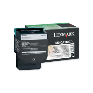TONER RETURN PROGRAM NERO C540 C543 C544 X543 CAPACITA' STANDARD COD. C540A1KG