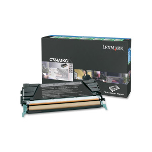 TONER NERO C734, C736, X734, X736, X738, RETURN PROGRAM COD. C734A1KG