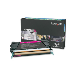 TONER MAGENTA C734, C736, X734, X736, X738, RETURN PROGRAM COD. C734A1MG