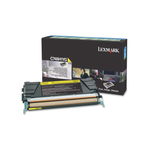 TONER GIALLO C748 RETURN PROGRAM ALTA RESA COD. C748H1YG