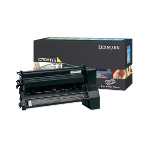 TONER RETURN PROGRAM GIALLO X782MFP C780 C782 ALTA CAPACITA' COD. C780H1YG