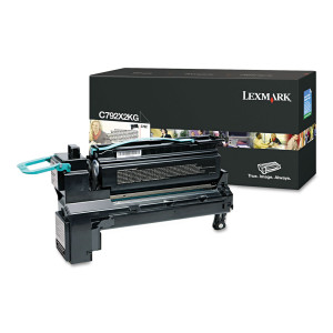 TONER NERO NON RETURN PROGRAM C792 ALTISSIMA CAPACITA' COD. C792X2KG