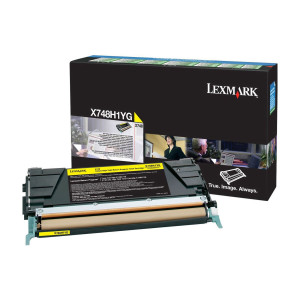 TONER GIALLO RETURN PROGRAM X748 ALTA CAPACITA' COD. X748H1YG