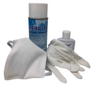 KIT UFFICIO IGIENIZZANTE PER POSTAZIONE LAVORO COD. 495121048