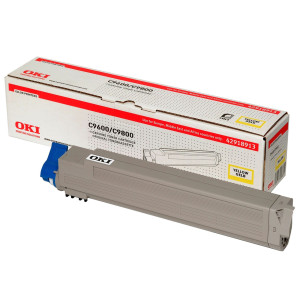 TONER GIALLO C9600 C9800 C9800 MFP COD. 42918913