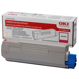 TONER C5850/C5950 MAGENTA COD. 43865722