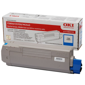 TONER C5850/C5950 CIANO COD. 43865723