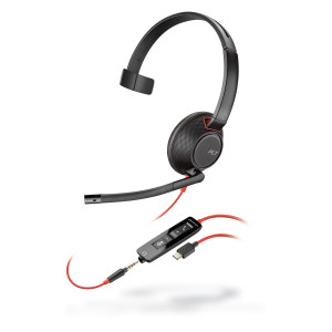 CUFFIE BLACKWIRE 5210 USB-A -POLY COD. 207577-201