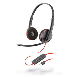 CUFFIE BLACKWIRE 3220 USB-A -POLY COD. 209745-201
