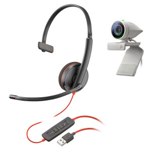WEBCAM STUDIO P5+CUFFIA BW 3210-POLY COD. 2200-87120-025