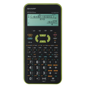 SHARP CALCOLATRICE SCIENTIFICA EL-W531XH-VERDE COD. ELW531XHGR