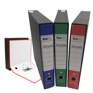 REGISTRATORE STARBOX F.TO PROTOCOLLO DORSO 5CM ASSORTITI STARLINE COD. 0201930 CONFEZIONE DA 18