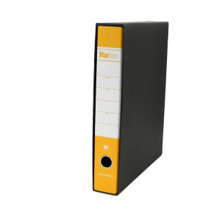 REGISTRATORE STARBOX F.TO PROTOCOLLO DORSO 5CM GIALLO STARLINE/SFUSO COD. 0201930.GI/SFUSO
