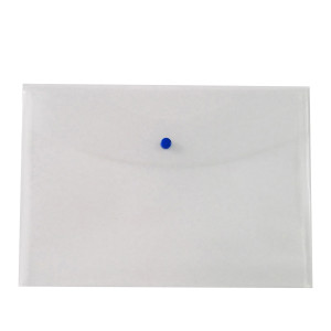 BUSTA CON BOTTONE 22X30CM TRASPARENTE STARLINE COD. 1318001 INCOLORE CONFEZIONE DA 5