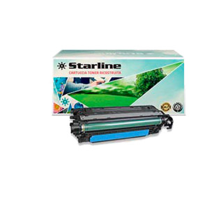 TONER RIC. X HP LASER JET CIANO CP3525SERIE CM3530SERIE COD. 3525C-STA