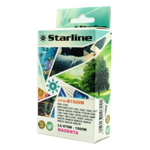 CARTUCCIA INK MAGENTA PER PRINT C/BROTHER LC1000M LC970M COD. JNBR1000M