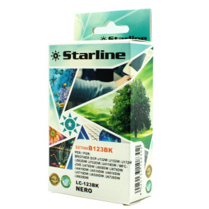 CARTUCCIA INK NERO PER PRINT C/BROTHER LC 123BK COD. JNBR123B