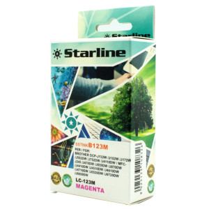CARTUCCIA INK MAGENTA PER PRINT C/BROTHER LC 123M COD. JNBR123M