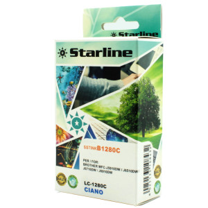 CARTUCCIA INK CIANO PER PRINT C/BROTHER LC 1280 COD. JNBR1280C