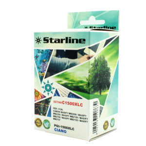 CARTUCCIA INK CIANO PER PRINT C/CANON PGI-1500XL C COD. JNCA1500C