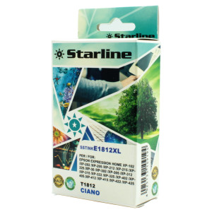CARTUCCIA INK CIANO PER PRINT C/EPSON T1812 COD. JNEP18C