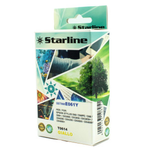 CARTUCCIA INK GIALLO PER PRINT C/EPSON T0614 COD. JNEP61Y
