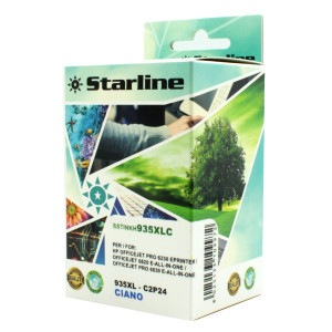 CARTUCCIA INK CIANO PER PRINT C/HP 935 XLC CON CHIP COD. JNHP935C
