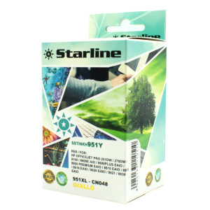 CARTUCCIA INK GIALLO PER PRINT C/HP 951XLY CON CHIP COD. JNHP951Y