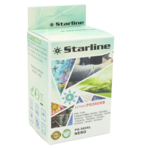 STARLINE CARTUCCIA NERO PG-560XL _ PAG 350 COD. JRCA560XLB