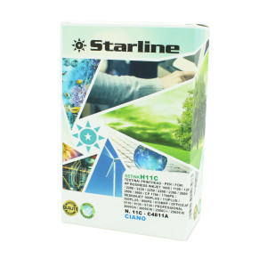 STARLINE TESTINA INK COMPATIBILE CIANO PER HP N 11 COD. JRHP11PHC